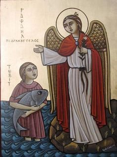 Archangel Raphael with Tobit